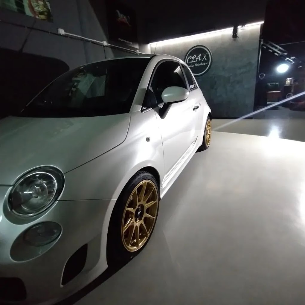 Abarth dopo il detailing esterno